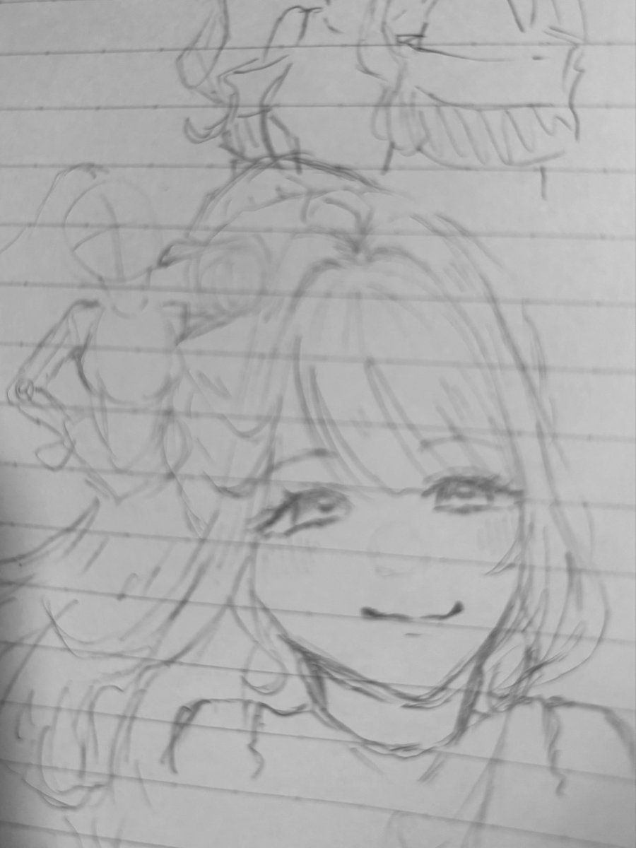 krage0309's tweet photo. 今日の(講義中の)らくがきを投下💣
ポニテお嬢がほんとにぶっ刺さりなの🤦‍♀💕
いつかちゃんと描きたい😤✨
 #絵になる琴音 https://t.co/4c6Fq7bqDD