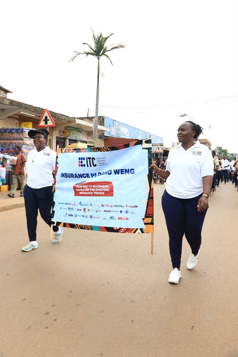 AqramMulumba's tweet photo. The streets of Gulu are alive with the Insurance Baraza Walk! Walking together to promote insurance awareness and healthier communities. #ITCConference2026 https://t.co/ny5J8GpTjE