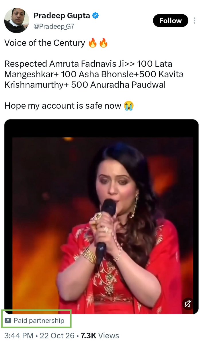 mangeshspa's tweet photo. Who is paying these chutiyas, and why?

Paiso ke liye apne maa bahan ka bhi sauda karenge ye account holders. Someone who is still bitter about Fadnavis becoming CM is clearly behind these chutiyas. 

@MumbaiPolice should look into this and take appropriate action. https://t.co/lLv8IbkWON