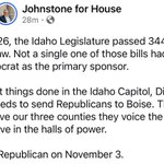 Photo by Blaine County Republicans (@5BGOP)