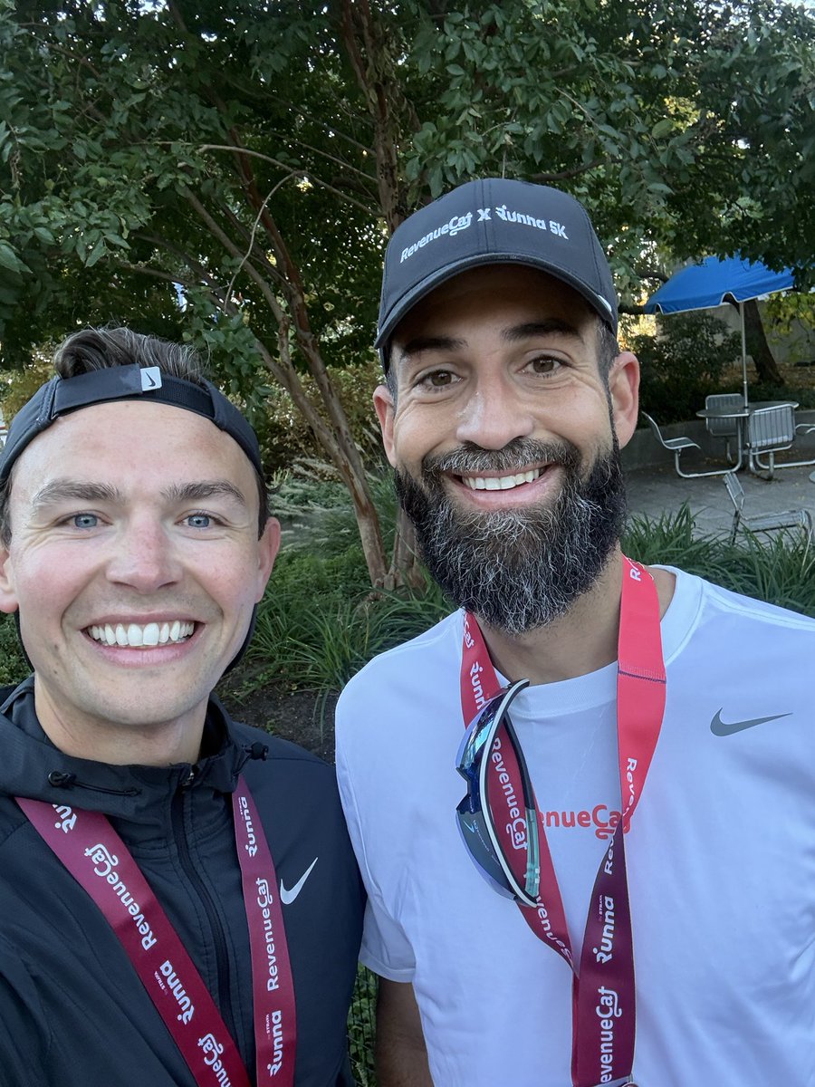 MattBerryRC's tweet photo. Favourite run of the year 

The NYC @RevenueCat x @runna 5k 😍 https://t.co/XGk70HuVJp