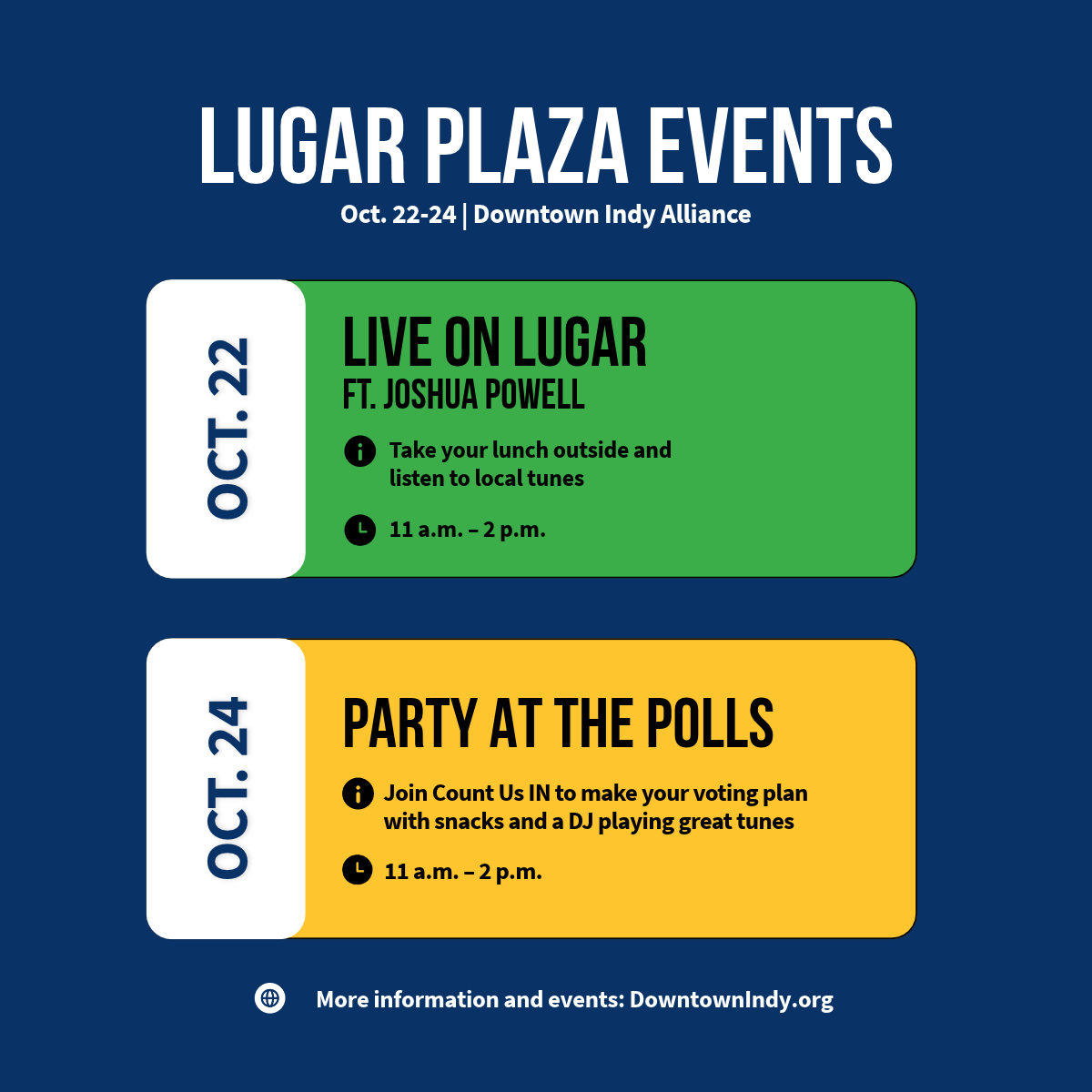 IndyGoBus's tweet photo. When it comes to @IndyDT fun at Lugar Plaza, we only have two moods 😁😔 https://t.co/RVx0IxKPQv