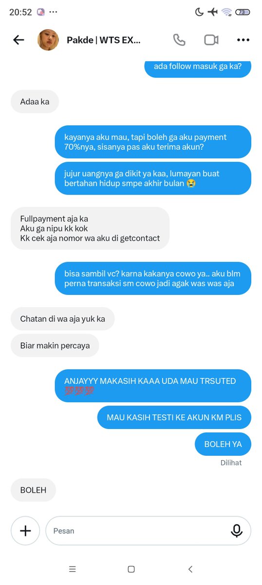 oshkji94s's tweet photo. TAKBIRRR siapa sangka masih nemu seller trusted 😭😭😭 dagdigdug nya ada banget, soalnya kakanya cw.... gapernah transaction sm cw.... kak maaf klo ngeraguin km awalnya tp DUARRR TRUSTED 💯💫💪🏻🔥 semoga kita semua masih dikelilingi org baik &amp; amanah ya, @Roseavocadoo makasii 🥹🫶🏻 https://t.co/RWSZQf06zq