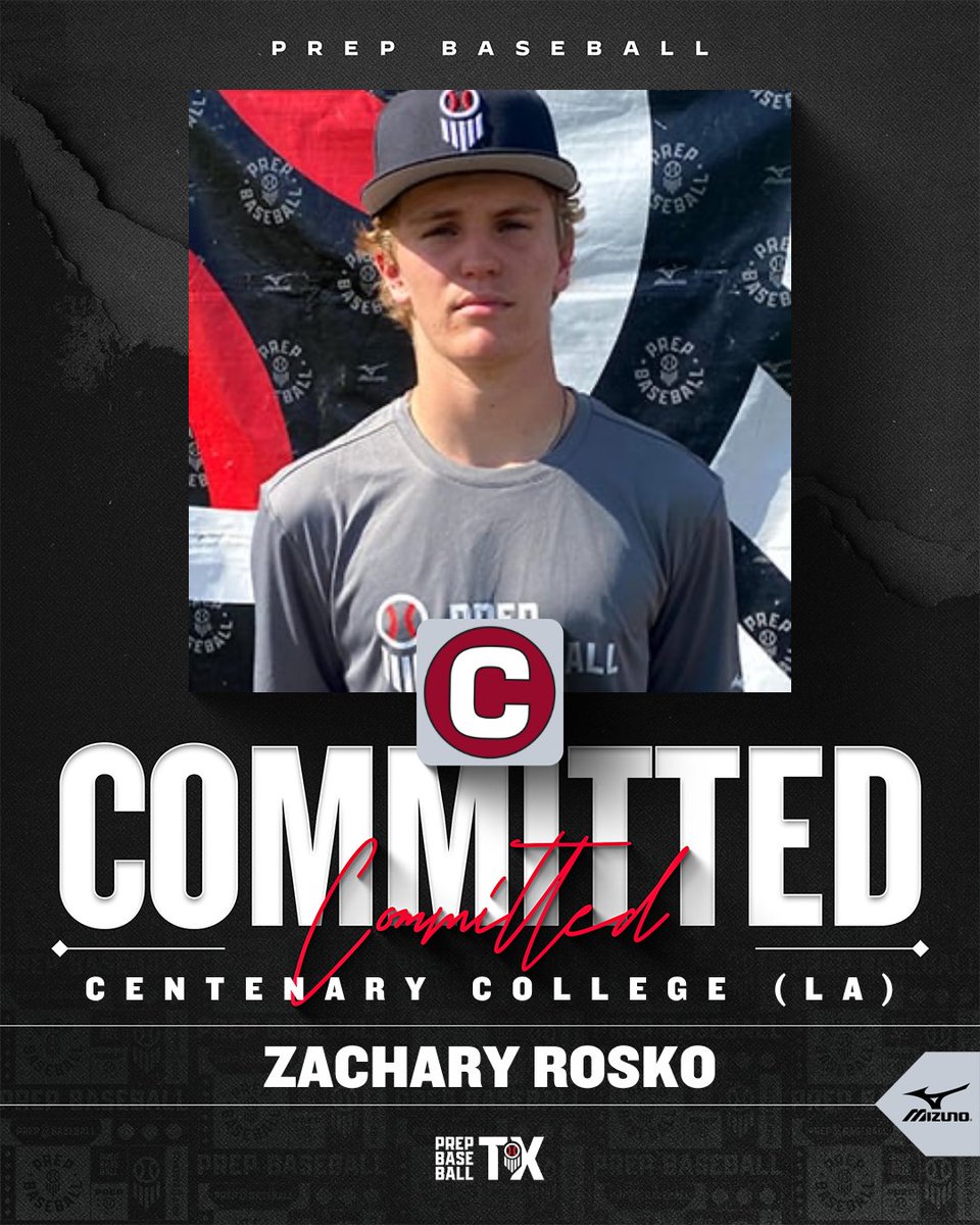 PrepBaseball_TX's tweet photo. MIF Zachary Rosko (@TMHSBaseball, 2027) commits to @gents_baseball 

👤: https://t.co/E51MVhQdcx // @rosko_zak https://t.co/dmoFOFKwWJ