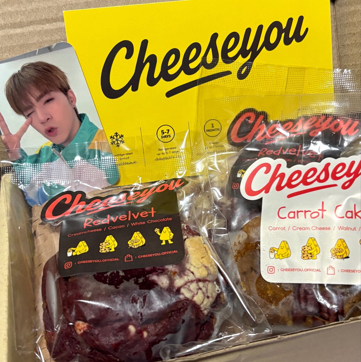 yourbbwithme_'s tweet photo. I💛Cheeseyou🧀

ชีวิตนี้ยังหาคุกกี้ที่อร่อยเท่าชีสยูไม่ได้เลย🥺เปิดมาอีกได้เลยน้าาาา🤏🏻💖

#CheeseYou https://t.co/Ic0Qoe4gqB