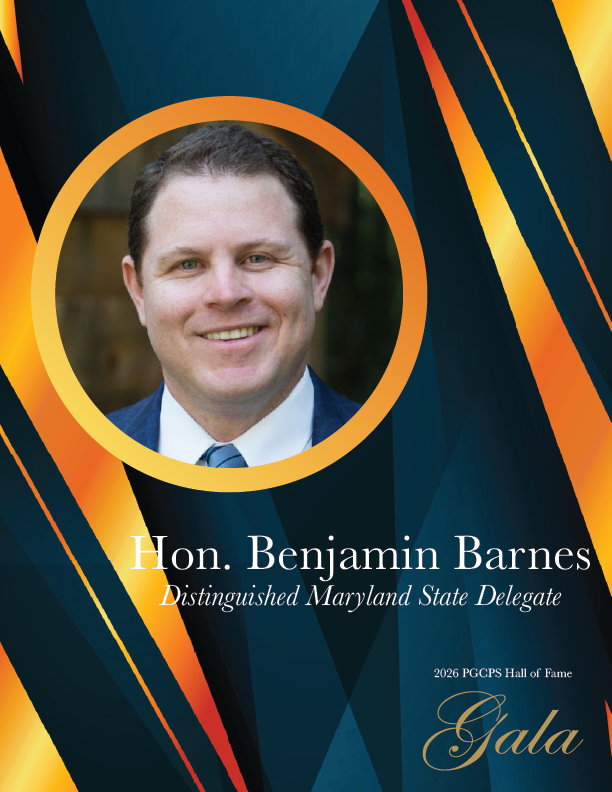 pgcps's tweet photo. ⭐️ Meet the Honorees ⭐️The Excellence in Education Foundation for PGCPS honors the Hon. Benjamin Barnes as Distinguished MD State Delegate at the 2026 Hall of Fame Gala! 🌟✨   Thank you for your dedicated service! 👏🔗 https://t.co/lPY8u0EzzN https://t.co/V6XoUEhNm4