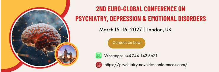 Biosimilar876's tweet photo. #Psychiatry2027 brings together psychiatrists, #psychologists, researchers, clinicians, healthcare professionals & mental health #experts from around the world.
📅March 15–16, 2027
📍London, UK
🌟Be part of the global conversation on #mentalhealth!
Visit: https://t.co/KahDlNsWLc https://t.co/vncUDMFrUN