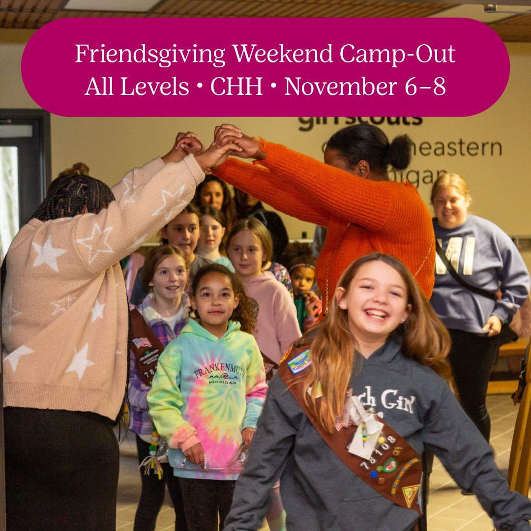 GSSEM's tweet photo. TIME IS RUNNING OUT! 🔥🦃 Good friends + great food + camp adventures = a Friendsgiving to remember! 🥧🍂 Register now and get ready to feast! https://t.co/e8oJlxg8pw https://t.co/nrC9oGeWL0
