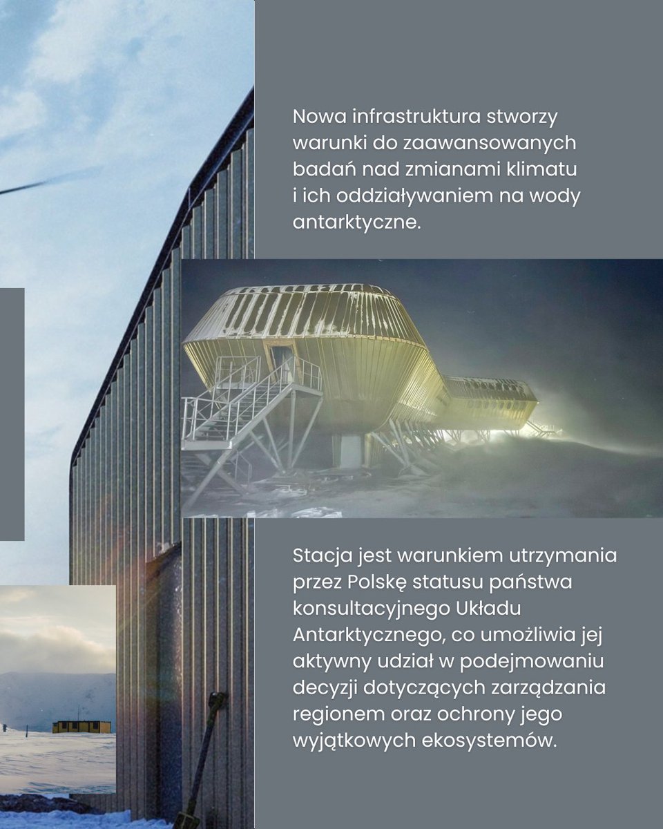 MNiSW_GOV__PL's tweet photo. 🐧Modernizacja Polskiej Stacji Antarktycznej im. H. Arctowskiego, na którą Ministerstwo Nauki i Szkolnictwa Wyższego przeznaczyło 173 mln zł, wkracza w finalny etap realizacji!

Zdjęcia: IBB PAN https://t.co/NrNxYdn6w8