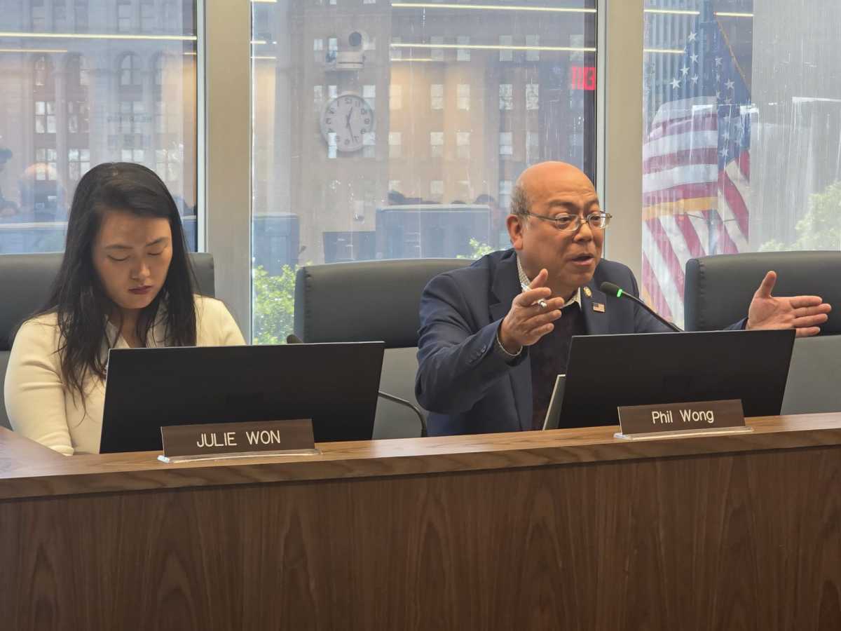 LICPOST's tweet photo. Council Committees hold joint oversight hearing probing claims of ‘inhumane’ conditions at Borden Avenue veterans shelter

Read the full story at the link in the bio. https://t.co/INwHejZR4F