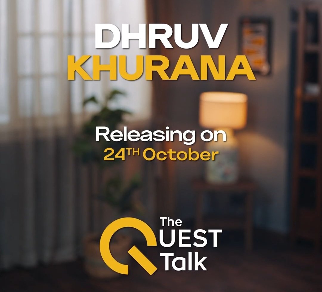 TechSAM009's tweet photo. A new Quest..🤘
A new Conversation..
'The Quest Talk' with Dhruv Khurana #ComingSoon
#StayTuned
@nipunmarya https://t.co/3J9XlJLH8z