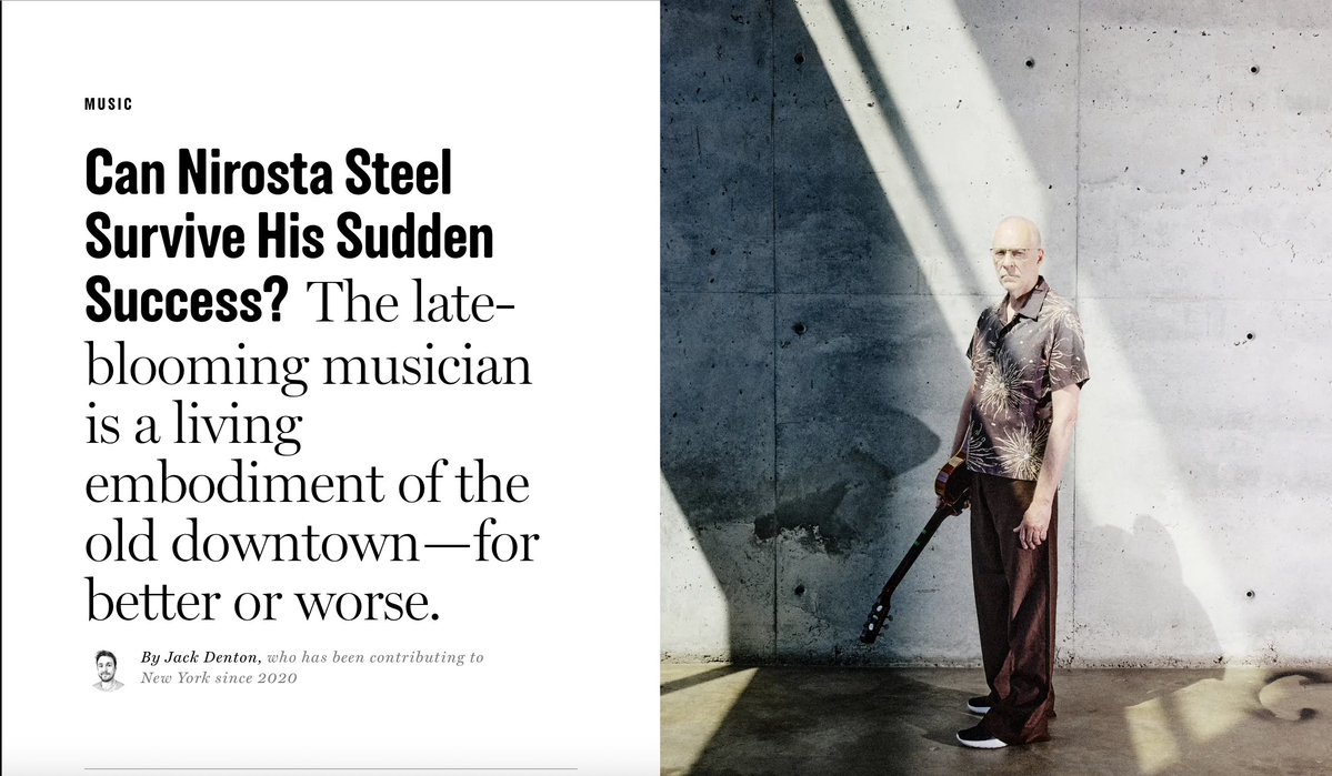 jackwdenton's tweet photo. I spent time with Nirosta Steel during a very interesting moment in his life https://t.co/WiyOJlrRqf
