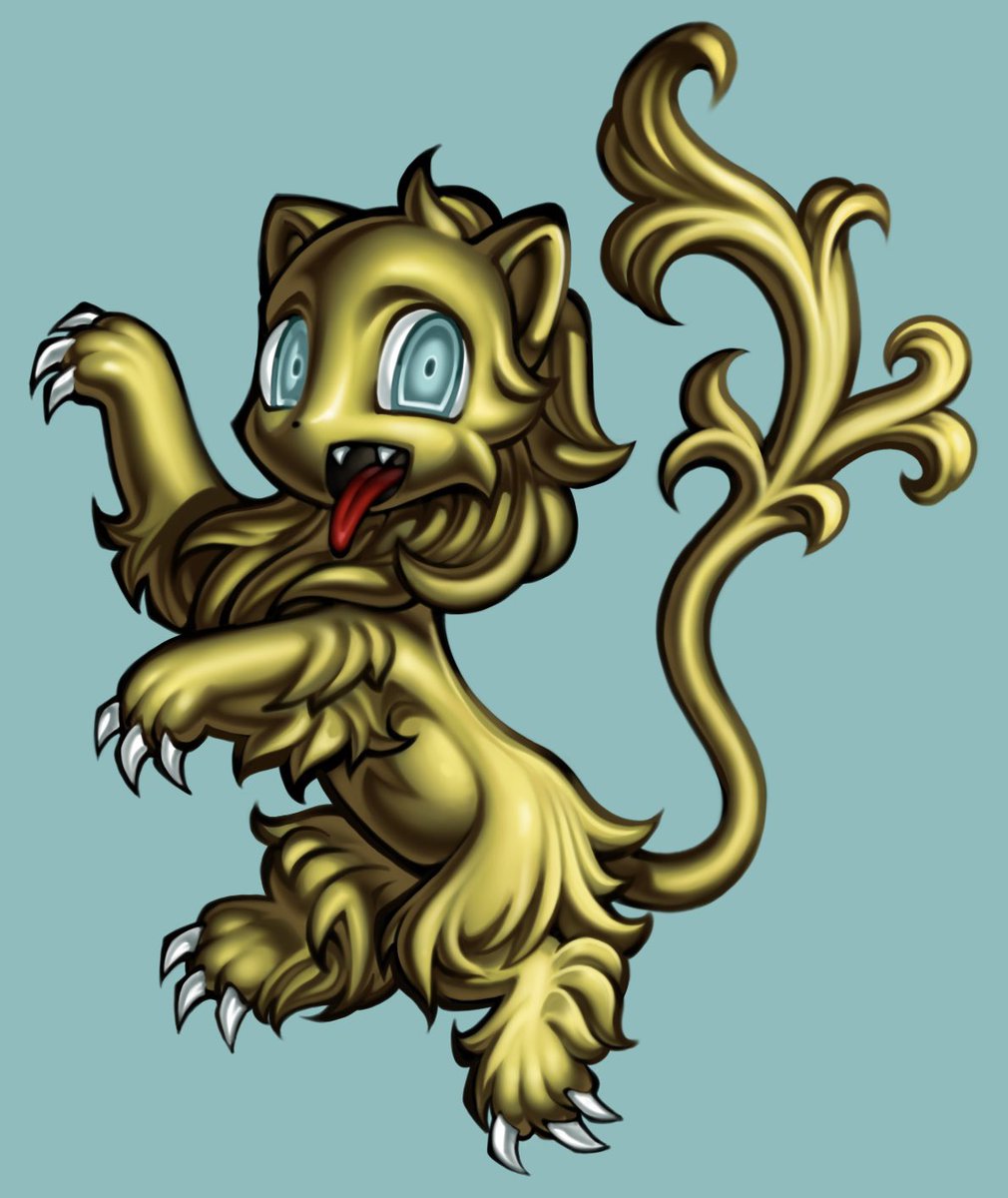 cbts004art's tweet photo. Heraldic lions https://t.co/O1Jtqbnz6Y