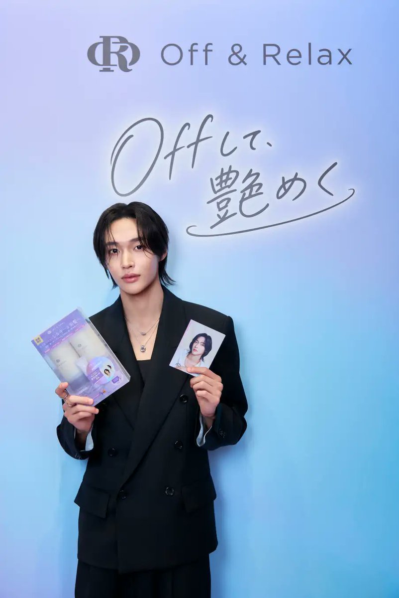 Kkorepo's tweet photo. 【「RIIZE」WONBIN、スペシャルイベントに登場🫧✨】

Off & Relaxのブランドアンバサダーを務めるWONBINが記者会見に出席！💕

さらに、キャンペーン当選者30名とのプレミアムサイン会も開催😍

ファンにとって忘れられない特別なイベントに！気になる様子をチェック👀📸

#RIIZE #WONBIN #ウォンビン #OffandRelax　

🔗https://t.co/hiEjcbySd4