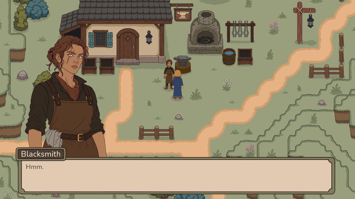 OddVioletDev's tweet photo. Meet some of the characters you'll be able to find in the village of my cozy witch game Goldenwort! 

Which one would you like to get to know better? Can you tell which ones are grumpy and which ones are friendly?

#indiegame #gamedev #cozygames https://t.co/BCZgs2Ppjc
