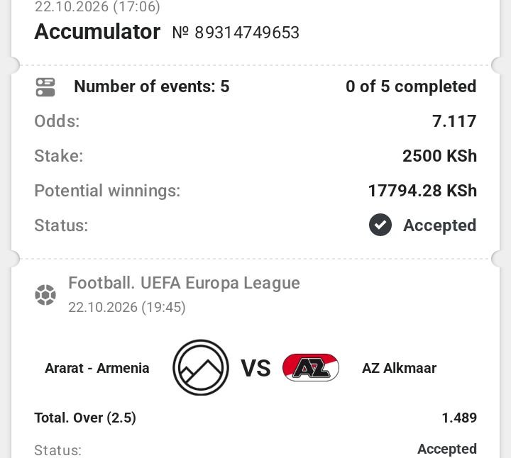 KennedyKip26922's tweet photo. 7+ odds ✅✅✅✅✅ easy money 🤑 💵 on luckypari  

Booking code 👉 RMQ8L

Registration link ↪️  https://t.co/sFFmif9Crb

App link: https://t.co/sa1R9Nb3gC

Use promo code 👉 BOSAN https://t.co/P1EQdVkKmW