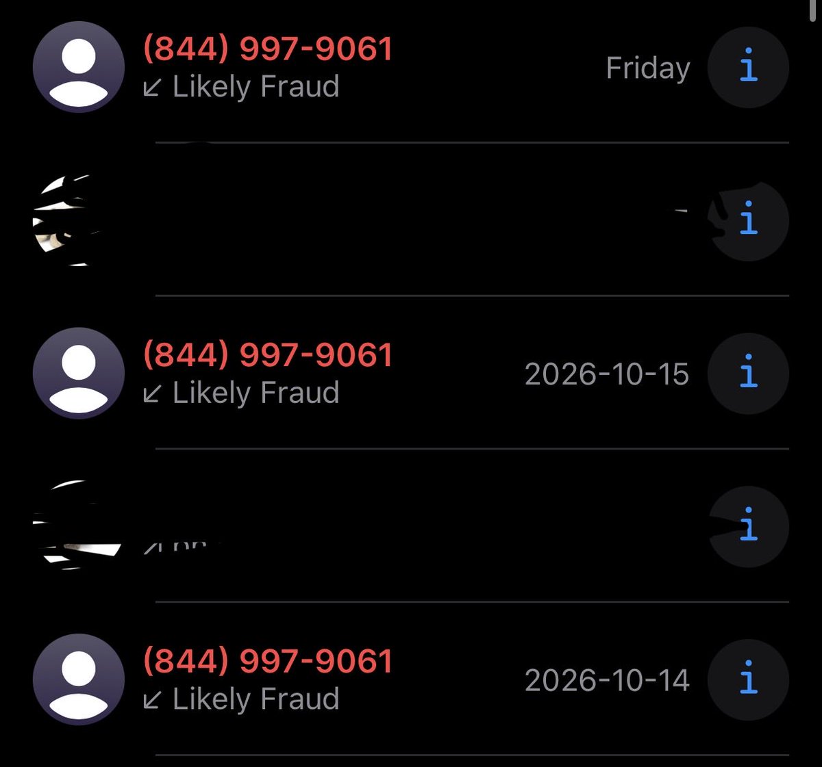 teddybearandee's tweet photo. @BMO this phone number has spam called me everyday since Oct 14. no voicemail left. i finally answered today &amp; it was someone from BMO wanting to speak to me about a “special offer”, but first wanted my personal details to verify my identity. why call so much just for an offer?! https://t.co/D1r8Ua7Njn
