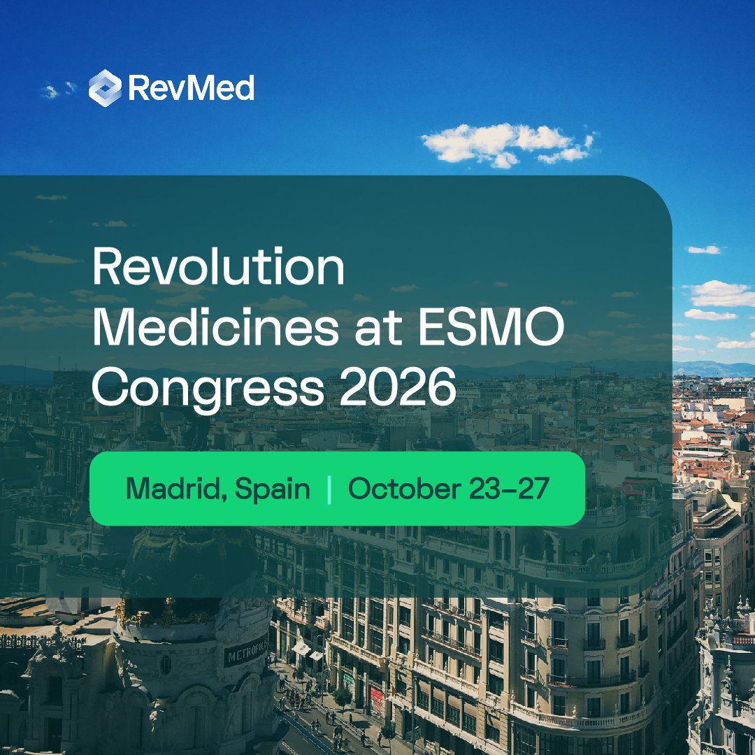 Revolution Medicines ESMO 2026 slide: RASolute 302 (1 of 4)