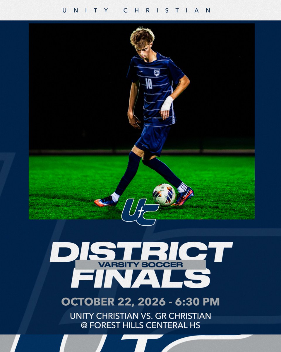 UCSaders's tweet photo. Boys Soccer District Finals are 6:30 tonight at Forest Hills Central vs. Grand Rapids Christian! Tickets can be purchased only through GoFan. GO UC! https://t.co/4aMkI1yWy7
