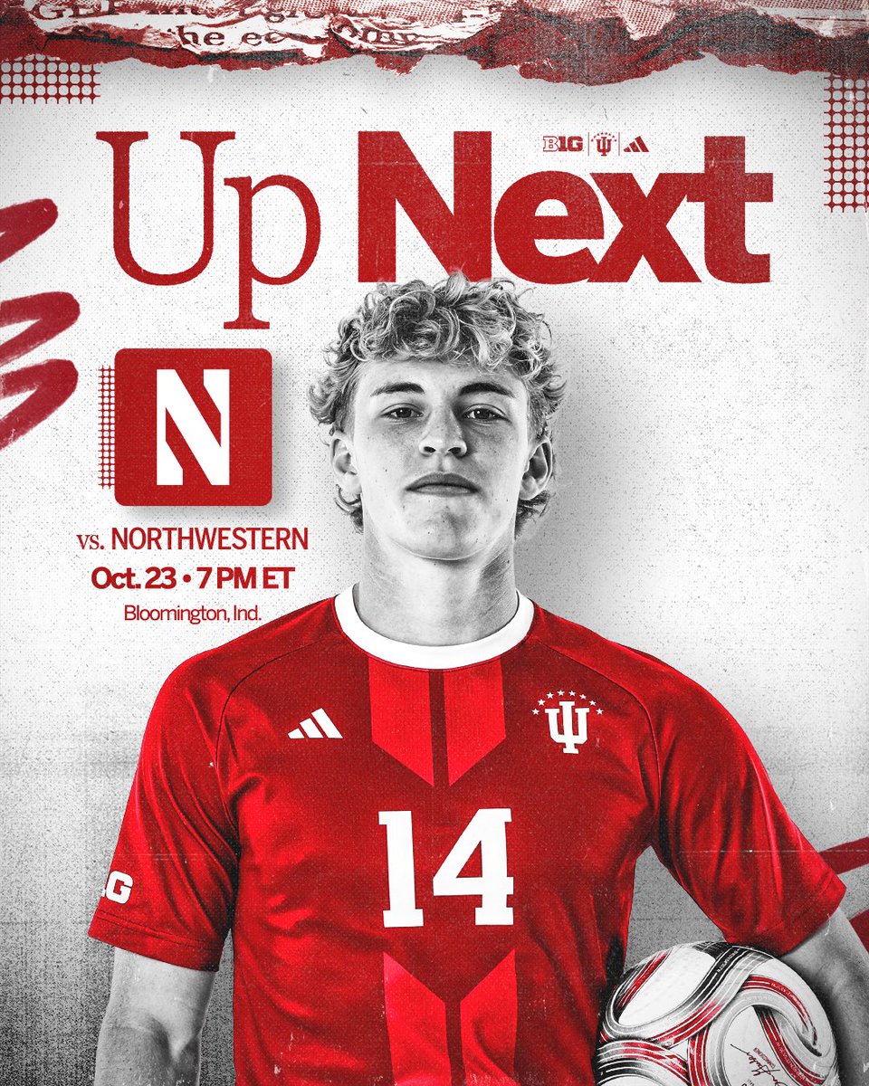 IndianaMSOC's tweet photo. Friday night lights 🔜. https://t.co/WXBKUq9Na0