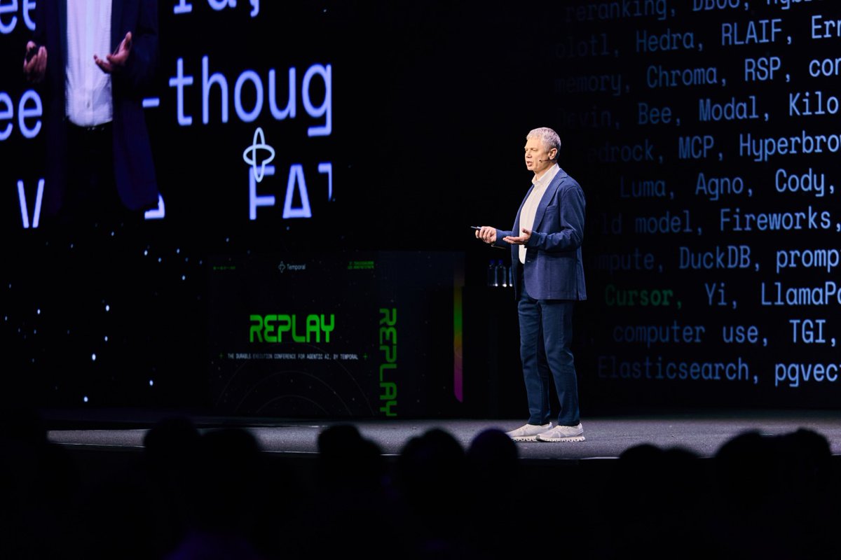 temporalio's tweet photo. Speaker submissions are officially open for Replay 2027!

Replay, our annual conference, is coming back to San Francisco May 17-19, 2027. We'd love to invite you to share hard-earned wisdom from putting the next generation of software into production.

Submit a session: https://t.co/YFcEM3CHEE