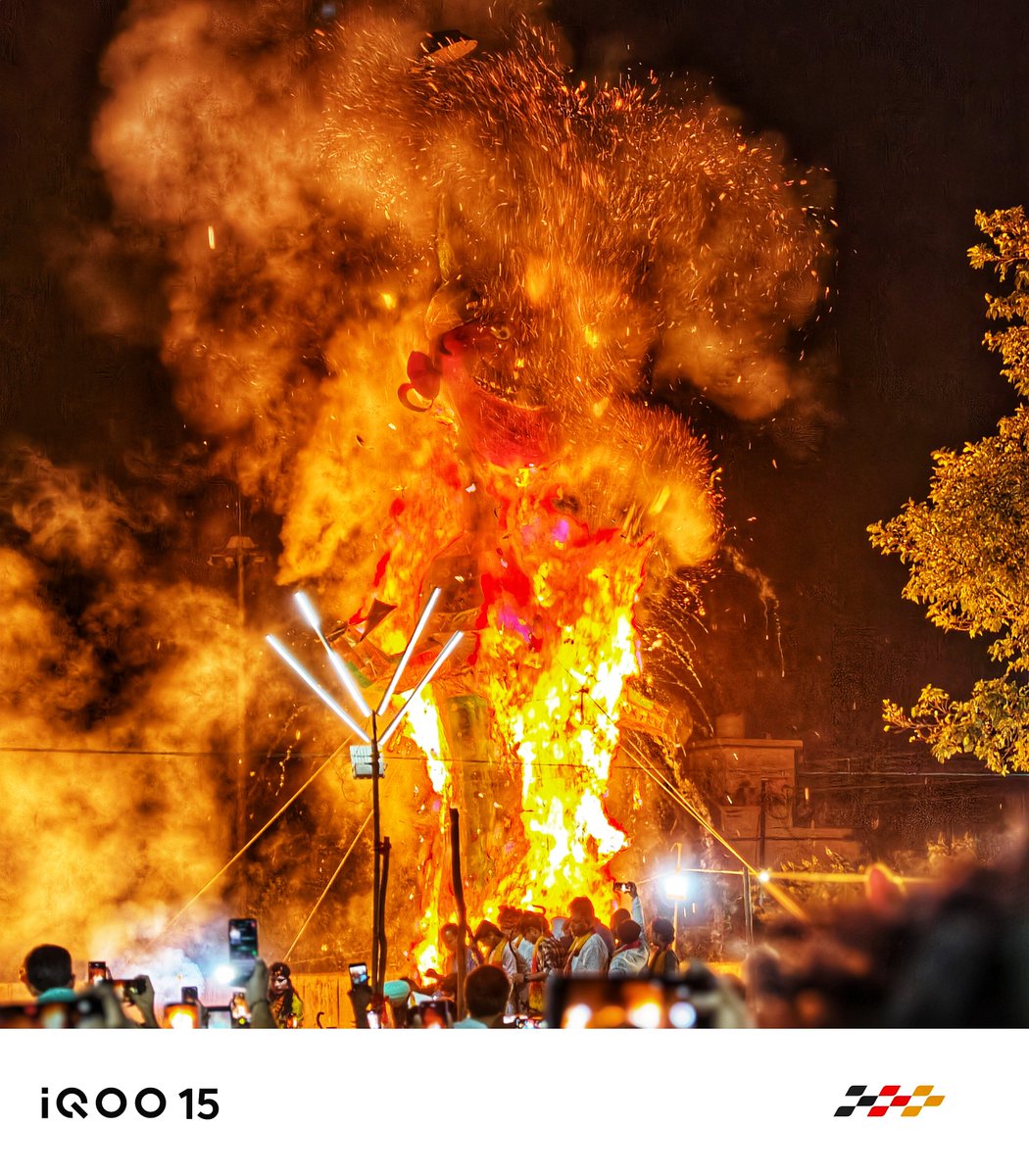 TechSAM009's tweet photo. Dussehra Photography 📸 with #iQOO15
#ClickedOniQOO https://t.co/PojFaDko3e