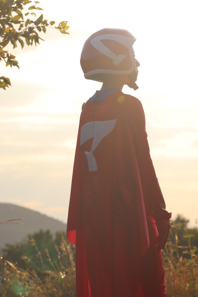 mkcs01's tweet photo. 【cosplay】

🍛🦸

📷：@ryo_trip 

#コスナビ #岩船山 https://t.co/SgO7ZcKTiR