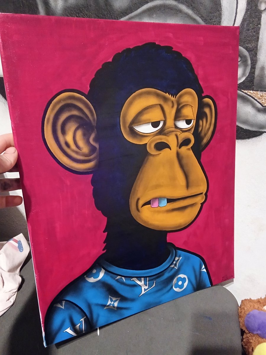 LercherIgor's tweet photo. Bored Rich Monkey 1#1
#bored #monkey #art #artwork #modernart #artemoderna #nftart #canvas #canvasart #nftartist #nftcollector #nftcollection #artcollector #artcollectors #artistaitaliano #contemporaryart #artecontemporanea https://t.co/kEs27V2iH9