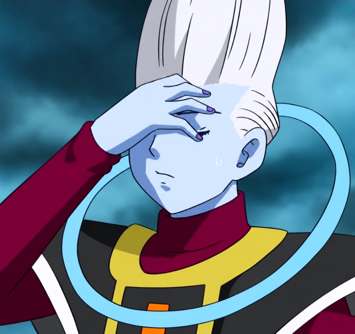 TheAngelWhis's tweet photo. Good morning, everyone! I do hope you've all had a delightful start to your day.

Unfortunately, Lord Beerus has already declared war upon the atmosphere with a rather dreadful bodily emission.

My, my! Even the God of Destruction's digestive system knows no mercy! https://t.co/5lRoy7INFq