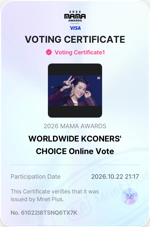 Kcnser's tweet photo. อย่าลืมโหวตคอร์ติสใน Mnet 🩷
อย่าลืมโหวตคอร์ติสใน Mnet 🩷 
อย่าลืมโหวตคอร์ติสใน Mnet 🩷 
อย่าลืมโหวตคอร์ติสใน Mnet 🩷
อย่าลืมโหวตคอร์ติสใน Mnet 🩷 
อย่าลืมโหวตคอร์ติสใน Mnet 🩷

🗣️🗣️ VOTE FOR #CORTIS ON #2026MAMAVOTE https://t.co/KqRD7M2WIK