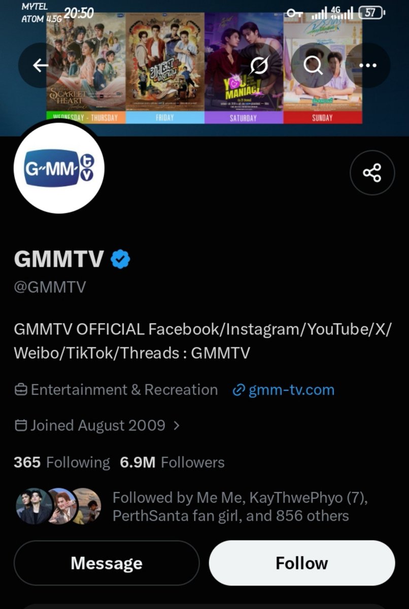 NguWhrWhrTun's tweet photo. အဲ့လိုတော့လာမလုပ်နဲ့အကုန် Unfollowပဲ❗ ❗❗❗

GMMTV ACCOUNTABILITY

#RespectMyanmarCulture
#CreditOurHeritage https://t.co/Wj97gTqYk6