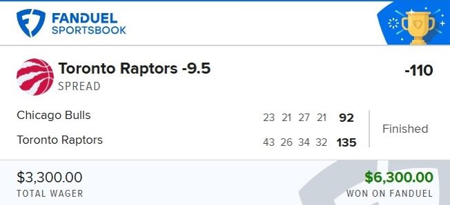OutofLineBets's tweet photo. I AM THE UNDISPUTED HOOPS KING ‼️

Raptors -9.5 -110 3U ✅
Timberwolves +2 -115 2U ✅

+$5,000 💰

40% off access today ⬇️
https://t.co/p7nACWgy0W https://t.co/ZdSjQCCnix