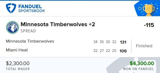 OutofLineBets's tweet photo. I AM THE UNDISPUTED HOOPS KING ‼️

Raptors -9.5 -110 3U ✅
Timberwolves +2 -115 2U ✅

+$5,000 💰

40% off access today ⬇️
https://t.co/p7nACWgy0W https://t.co/ZdSjQCCnix