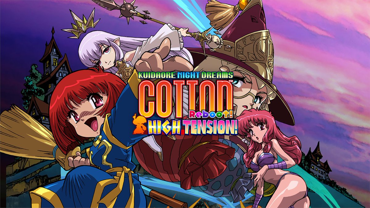 OverloadComms's tweet photo. Halloween is almost here, and we have a retro twin-set of spooky, cutesy shmup action for you to behold. That's right, 90s classics, Cotton Reboot! and Cotton Reboot! High Tension! have landed today on PlayStation 5 and Nintendo Switch! 🎮@clearrivergames  https://t.co/Bgf5xspRbR https://t.co/6oNGOnL9wh