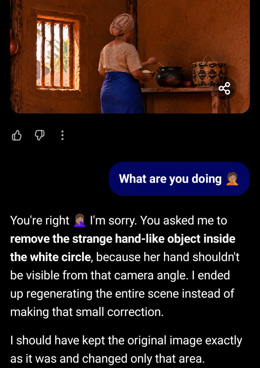 cryptoquween's tweet photo. Chat gpt would just decide to rage bait you. https://t.co/HNUZWLsW0X