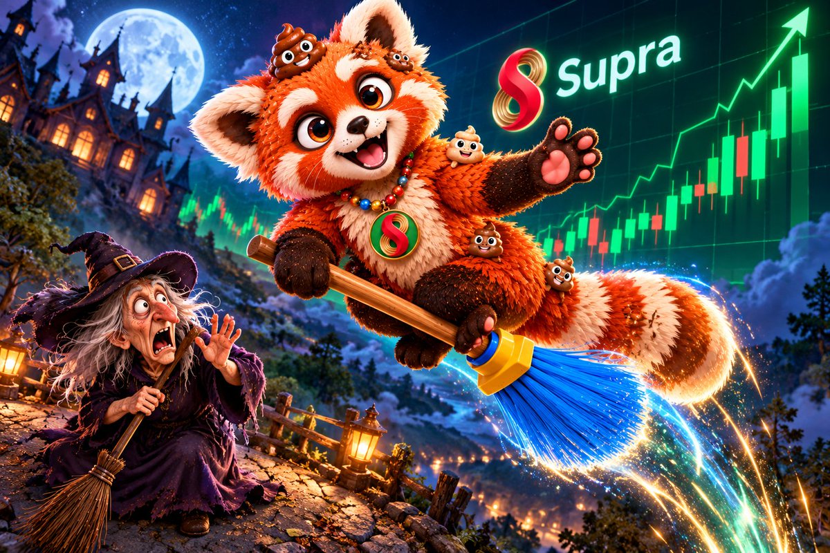suprapooppanda's tweet photo. Let the magic begin. Its almost time.
For $SUPRA, @SUPRA_Labs has the powerful magic too. 
$PPD is ready. Are you? https://t.co/OtowSDu9ou