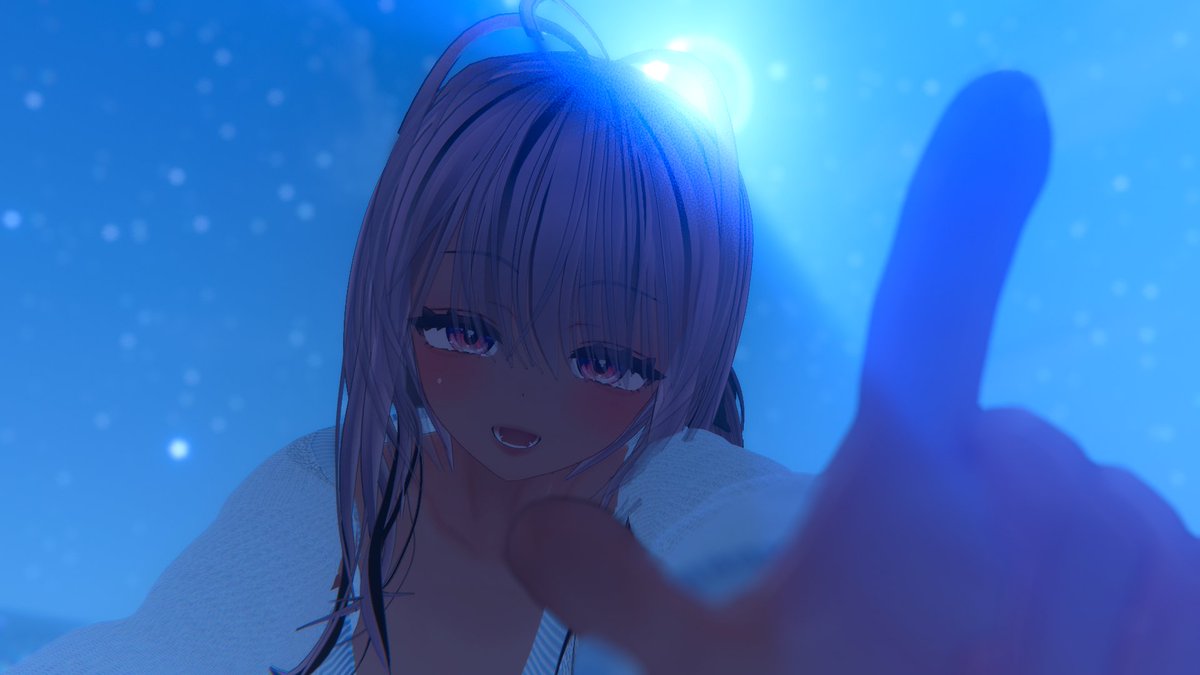 minarite_VRC's tweet photo. 私を置いて先に寝ようとするとか許されると思う？ https://t.co/dtGWLAd2yQ