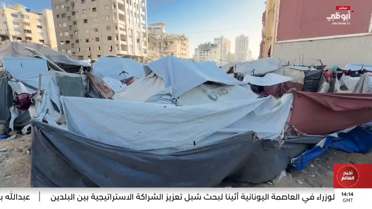 مشاريع المياه الإماراتية تخفف معاناة النازحين في قطاع غزة. تقرير: وليد عبدالرحمن #مركز_الاتحاد_للأخبار 