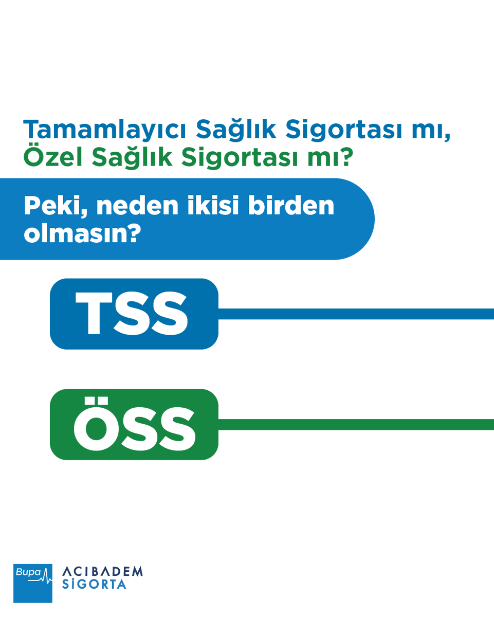 Bupaacibadem's tweet photo. Farklı avantajlar aynı ihtiyaçta buluşabilir mi? Kişiye Özel 2'si 1 Arada Sağlık Sigortası ile evet! 😎 https://t.co/i1CjaX7ERJ