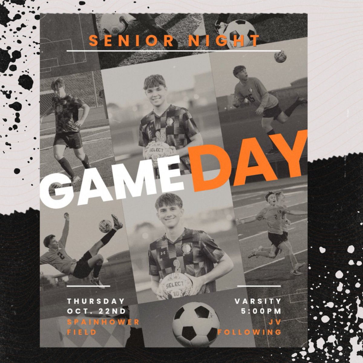 ActivitiesKV's tweet photo. Come out tonight as your Kirksville Tigers take on the Chillicothe Hornets and help us celebrate our two KHS Soccer Seniors!
๐ Spainhower Field
โฐ 5:00 PM โ Varsity
๐ Senior Night Recognition
โฝ ยฝ JV Contest
๐งก๐ค #TigerPride #SeniorNight #OnceATigerAlwaysATiger #SeeYouThere https://t.co/lSi1ai2ZHP
