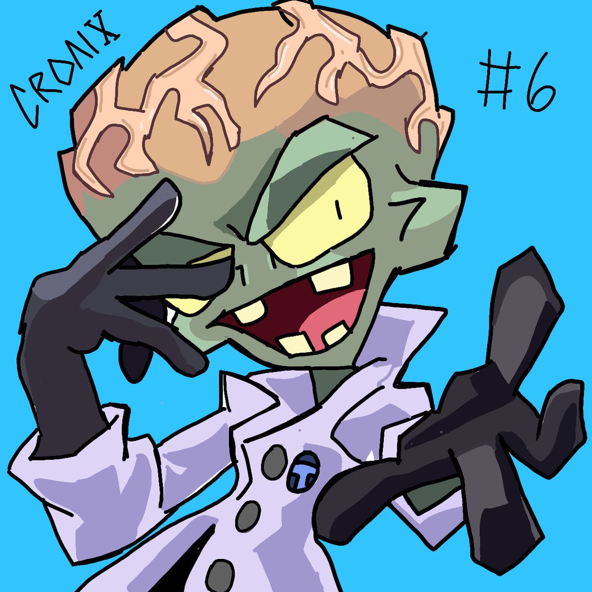 CronixTheCat's tweet photo. HOY EN DIA 6 DIBUJANDO PVZTUBERS 

TENEMOS:@Thundenix https://t.co/KWaUxMab1v