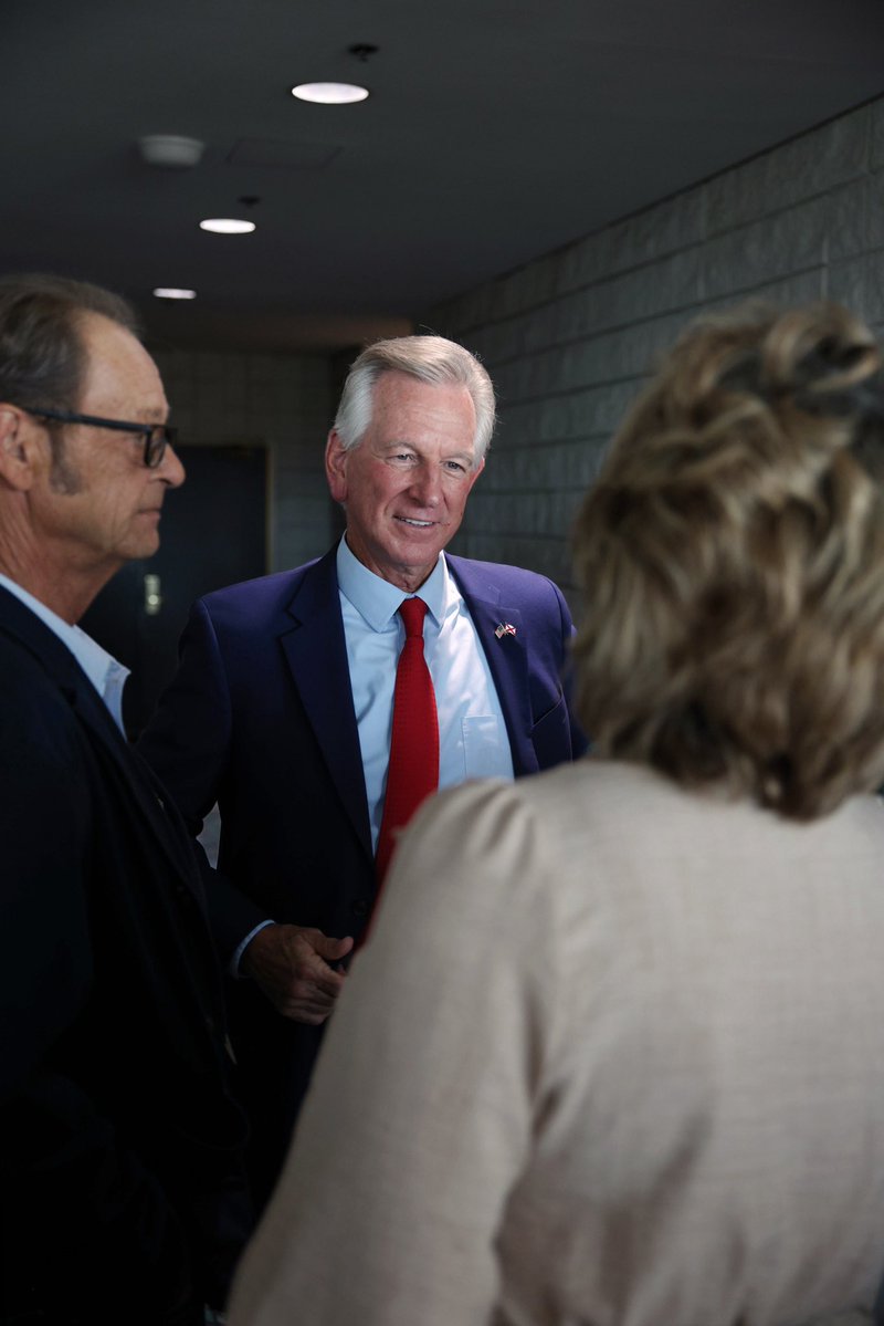 CoachForGov's tweet photo. Good to be at the @AL_League yesterday in Mobile. 

We are going to clean up Montgomery, improve our roads and schools, and bring more jobs and prosperity to Alabama than ever before. https://t.co/rDzY4DTS3q