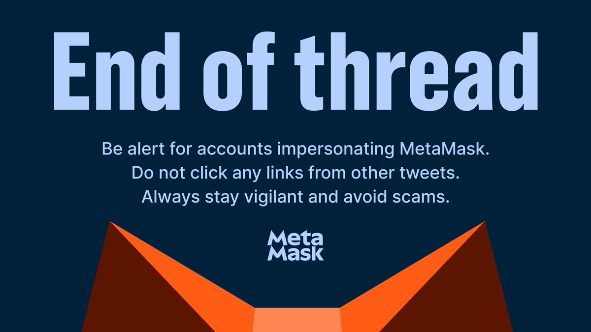 MetaMask's tweet photo. https://t.co/LDo0vYaXzG