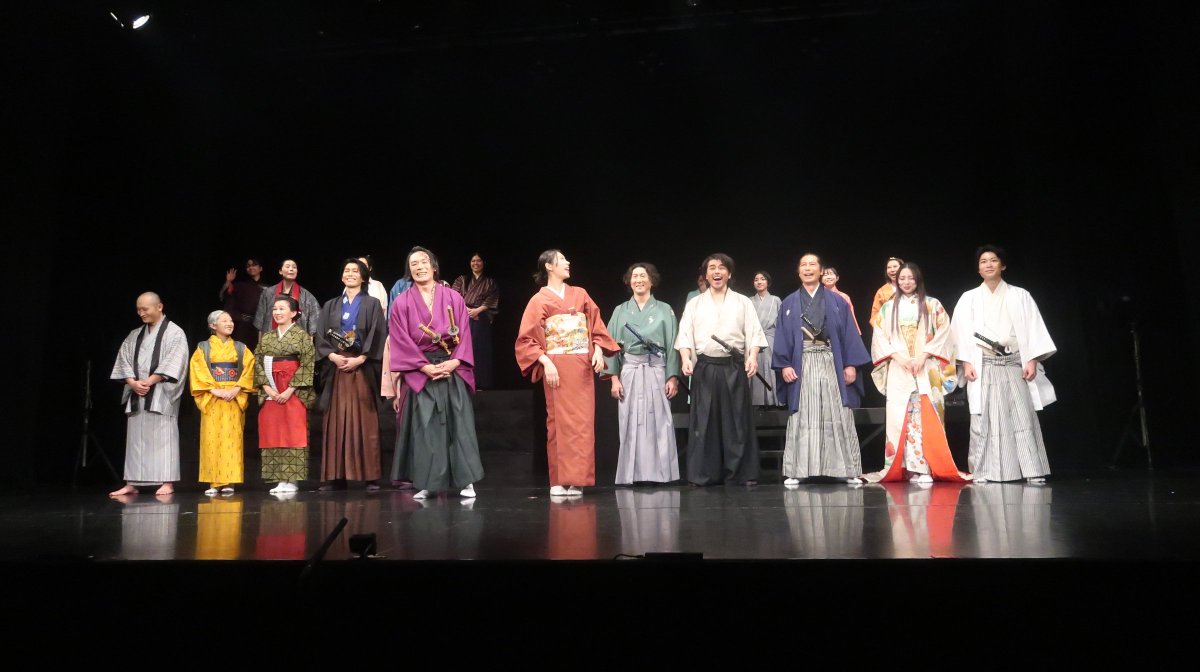 chevron_o's tweet photo. #劇団土竜 本公演 #双嵐-souran-の初日1ステ目を観劇
この週末 #一心寺シアター倶楽 で7ステが上演される舞台の最初
脚演、出演 #小暮淳 さん
出演
#宇田川愛華 さん
#浦田克昭 さん
#岡田理愛 さん
#小川惇貴 さん
#海徳桃代 さん
#鎌田健太郎 さん
#實川結 さん
#白澤健人 さん
#陣内菜津芽 さん https://t.co/9siB5NEkwE