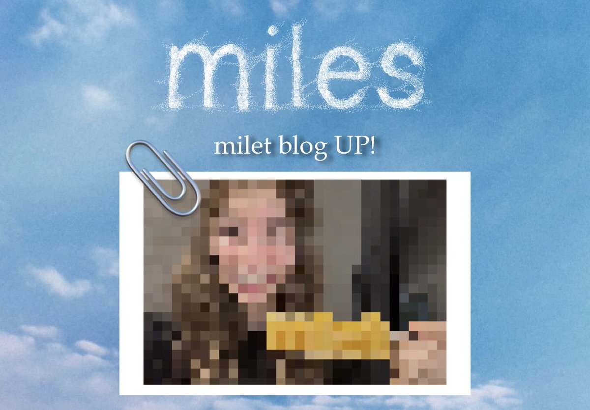 milet_music's tweet photo. miletオフィシャルモバイルファンクラブ「miles」最新情報

■milet blog
「𝙼𝚊𝚍𝚎 𝚘𝚏 𝙶𝚕𝚊𝚜𝚜 𝚃𝚘𝚞𝚛 💎東京 と「芋虫」」

を更新しました！
by staff
https://t.co/ZxioMDSp8i
#miles https://t.co/gtertqLTQI