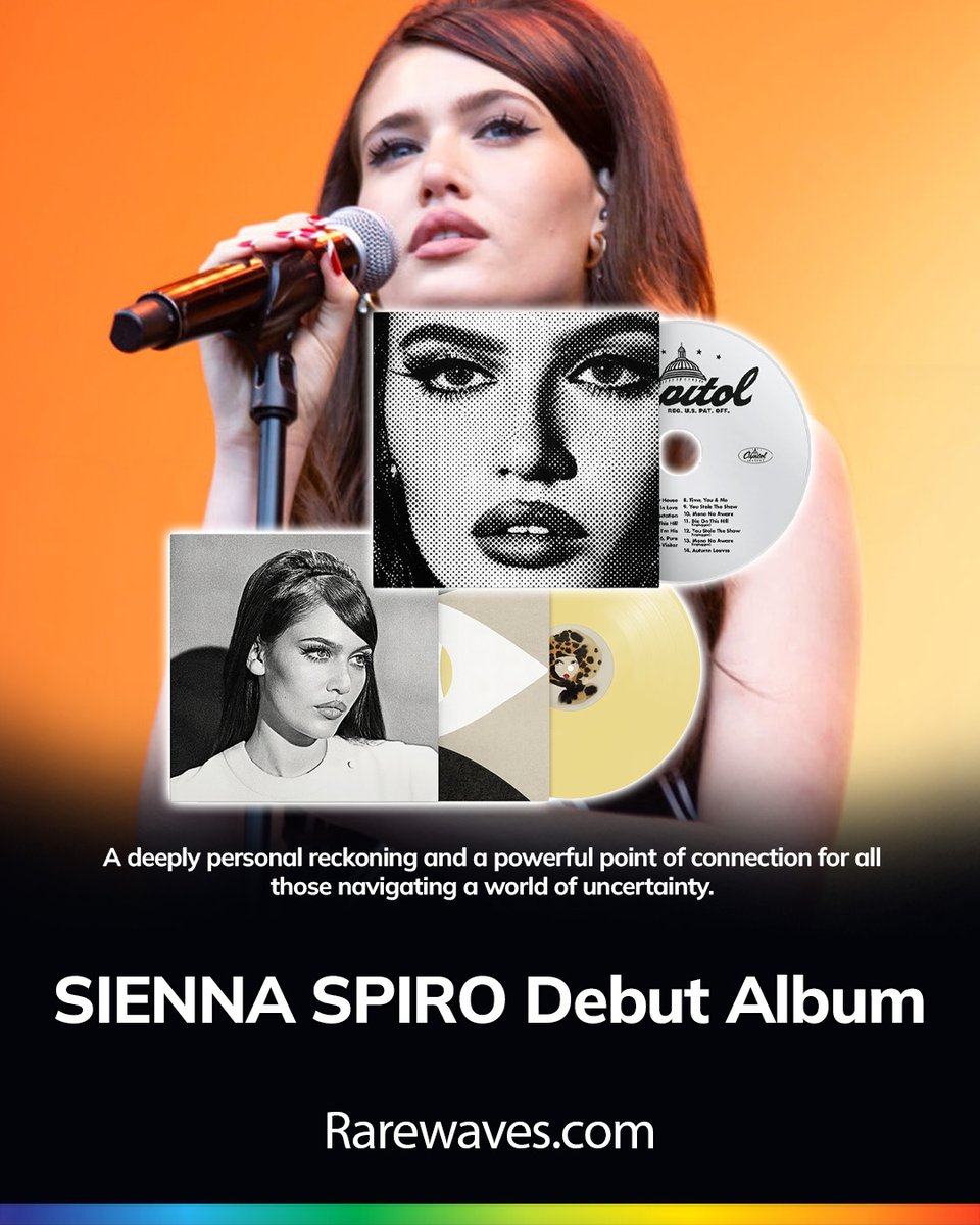 RarewavesCom's tweet photo. SIENNA SPIRO turns personal pain into something powerful and universal with her debut album, Visitor. ❤️‍🩹 https://t.co/hLgYVkKZ9b

Pre-Order now - Out December 11

#SiennaSpiro #DebutAlbum #NewAlbum #PreOrder https://t.co/EGhb4f8SAW