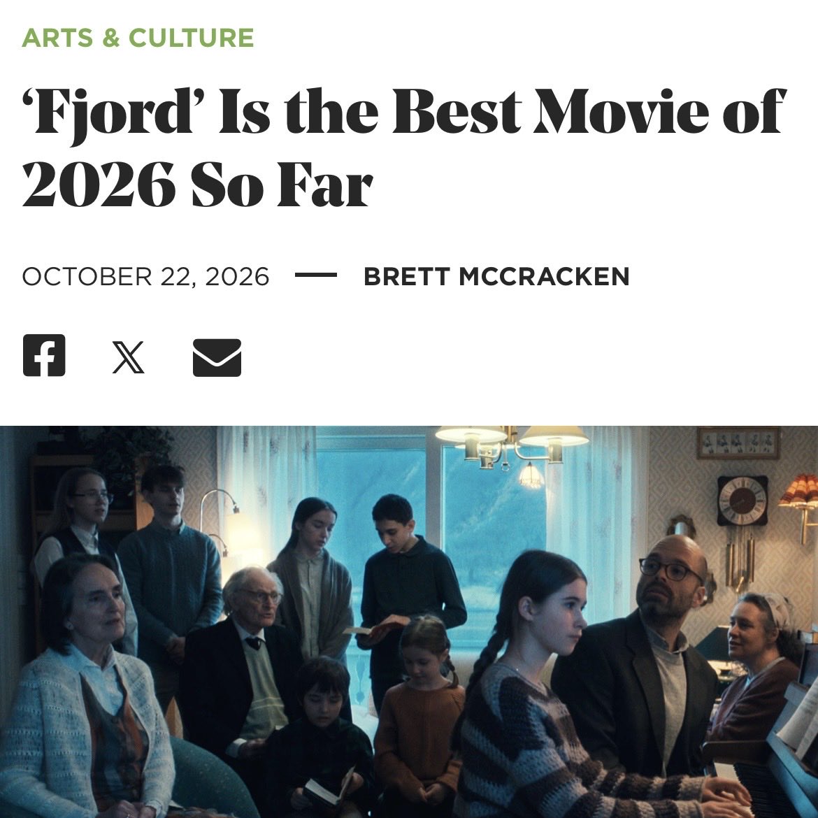 TheMundaneMuse's tweet photo. From @brettmccracken at @tgc: “More than any film I’ve seen, Fjordshows how progressivism has become a new form of fundamentalism, ruthlessly imposing rigid laws and moralism even on those whose faith calls them to think and live differently.” Link below. https://t.co/N2ZCrxVadJ