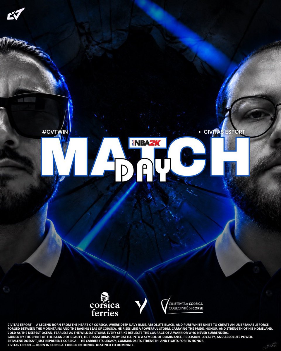YokoGraph's tweet photo. 🎨Nouvelle création graphique pour
@CivitasEsport

Merci pour votre soutien, vos retours sont toujours les bienvenus❤️ https://t.co/ZgWrfx7vTP