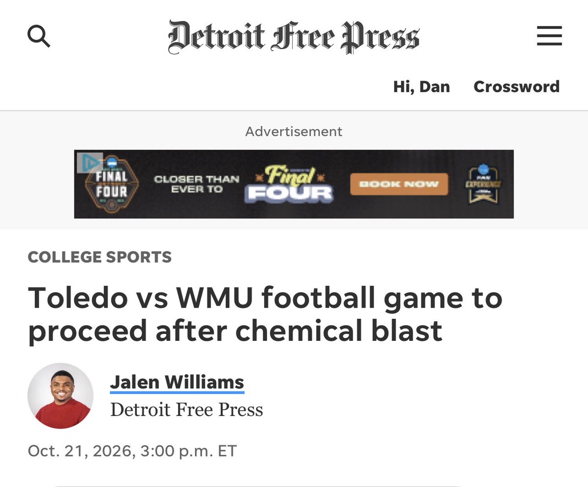 DanWetzel's tweet photo. Nothing stops #MACtion https://t.co/aqfAcX179h