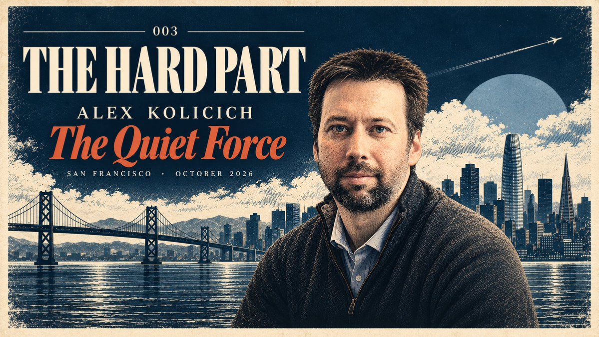 evansammccann's tweet photo. The Quiet Force. My profile of @AlexKolicich is out.

Raised by a single mom in Hamilton. Google engineer. Peter Thiel’s math guy. Founding partner of 8VC.

“8VC is 8VC because of Alex.” I was told. 

I spent months reporting his story in SF, Palo Alto and Orange County, talking with founders and the people who knew him at Clarium, Mithril and 8VC.

Highlights
- Peter Thiel playing blindfolded chess
- Turning down Geoffrey Hinton’s lab twice
- Dreaming about oil
- Back story on 8VC's investments in Quince, Cognition and Anduril

Link to read below.